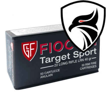 Cartucho Fiocchi .22LR Target Sport Cx.50un