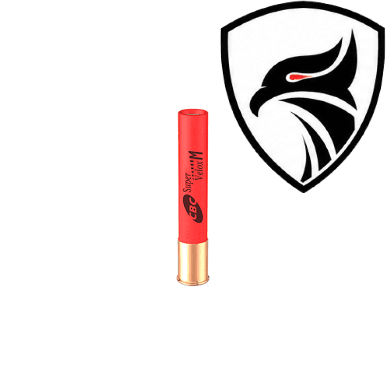 Cartucho CBC .36GA [76,2mm] Super Velox M3″ CH-3 Cx.25un