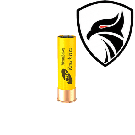 Cartucho CBC .20GA [70mm] Balote Knock Hex Cx.10un