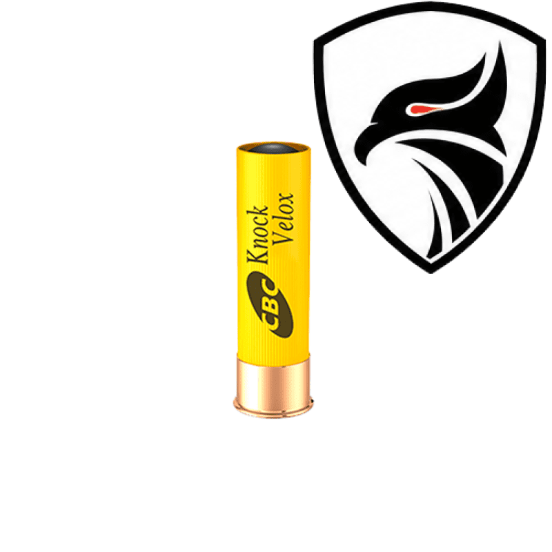 Cartucho CBC .20GA [70mm] Knock Velox CH-SG1 Cx.25un