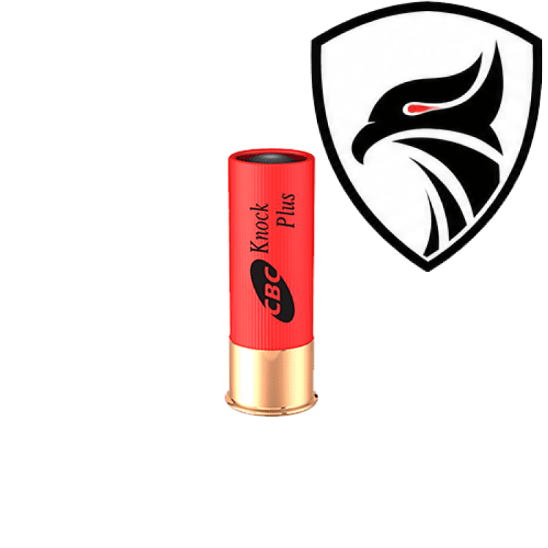 Cartucho CBC .12GA [70mm] Knock Plus SG1 CH-SG Cx.25un