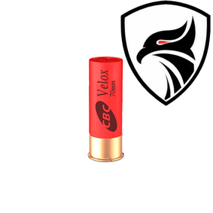 Cartucho CBC .12GA [70mm] Super Velox CH-3 AEL Cx.25un