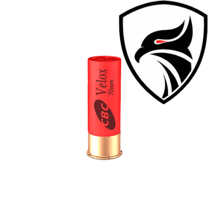 Cartucho CBC .12GA [70mm] Super Velox CH-7 AEL Cx.25un