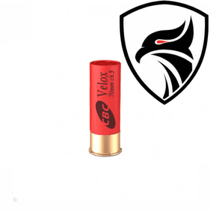 Cartucho CBC .12GA [70mm] Plast CH-5 Cx.25un