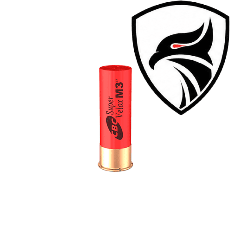 Cartucho CBC .36GA [63,5mm] Plast CH-5 Cx.25un