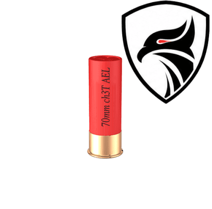 Cartucho CBC .12GA [70mm] Super Velox CH-3T Cx.25un