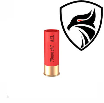 Cartucho CBC .12GA [70mm] Plast CH-7 Cx.25un