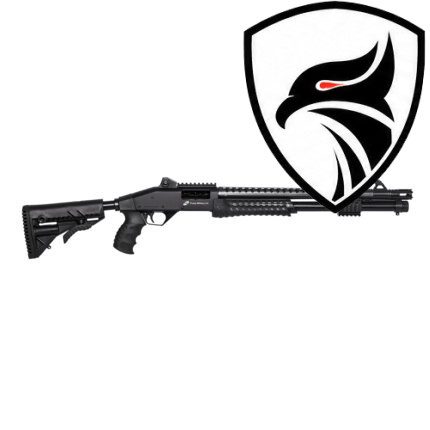 Espingarda Pump CBC Military 3.0 RT Calibre 12/19
