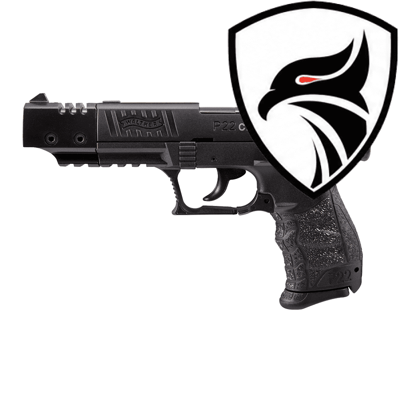 Pistola Semi-Auto P22 Target 5″ Calibre 22LR WALTHER