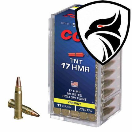 Munição CCI 17HMR TNT HP 17 Grains – Cx 50