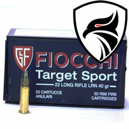 Munição Fiocchi 22 LR Target Sport 40gr – Cx 50