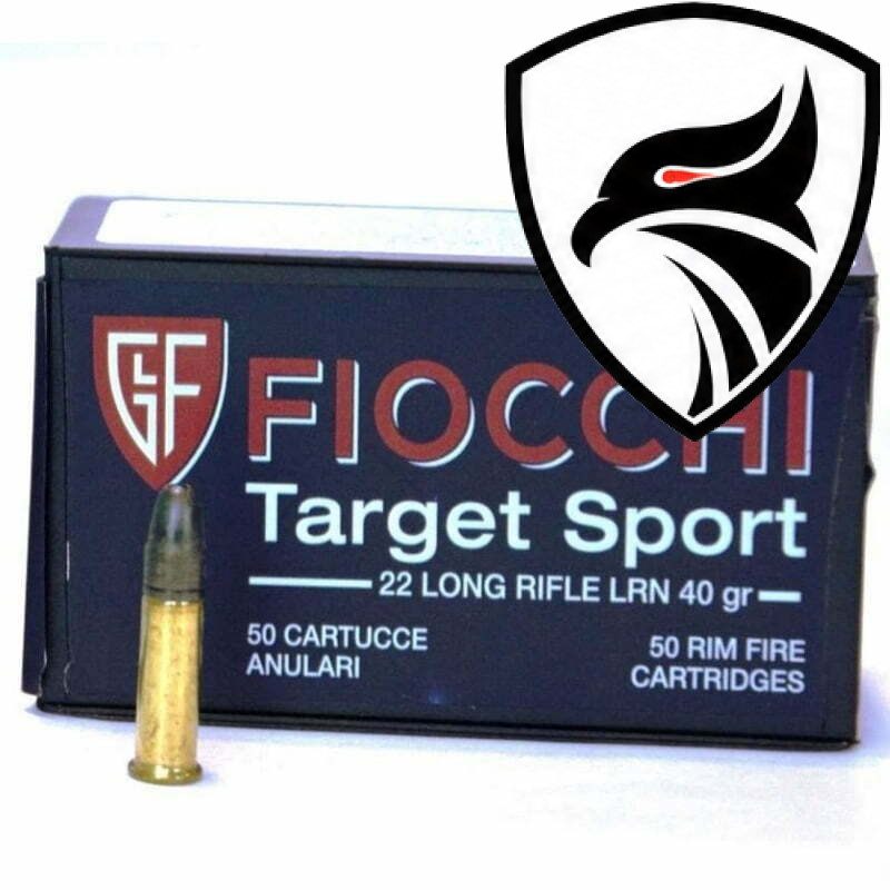 Munição Fiocchi 22 LR Target Sport 40gr – Cx 50